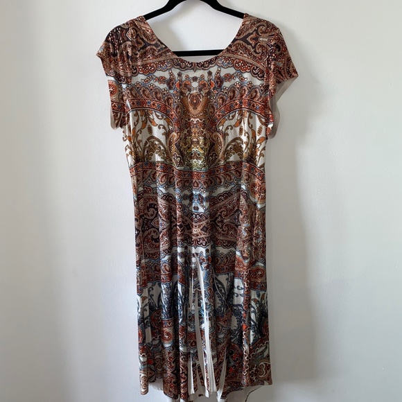 Real World Boho Print Dress - Picture 3 of 5